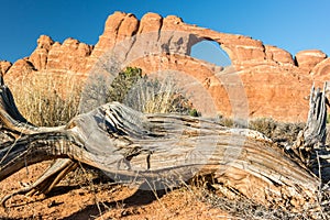 Skyline Arch in Arches National Park