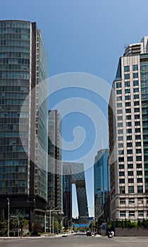 Skyline of Beijing CBD