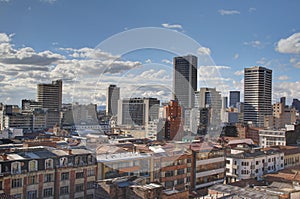 Skyline of Bogota Candelaria photo