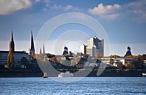 Skyline of Bonn, Germany photo