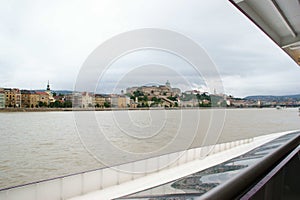 Skyline of Budapest and Danubio