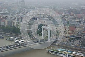 Skyline of Budapest and Danubio photo