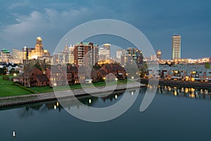 Skyline of Buffalo New York photo