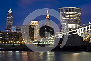 Skyline of Cleveland