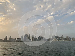 Skyline of Doha, Qatar