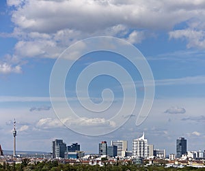 Skyline Donau City Vienna