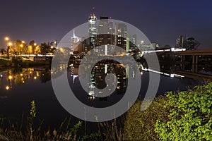 Skyline of Donau City - Vienna DC