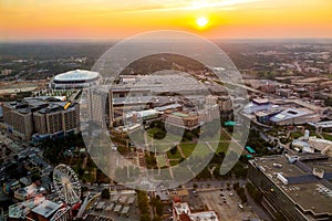 Skyline of downtown Atlanta, Georgia