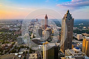 Skyline of downtown Atlanta, Georgia