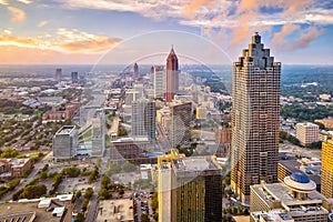 Skyline of downtown Atlanta, Georgia