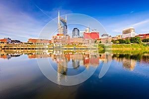 Skyline of downtown Nashville