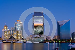 Skyline at Dubai Creek