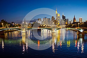 Skyline of Frankfurt am Main