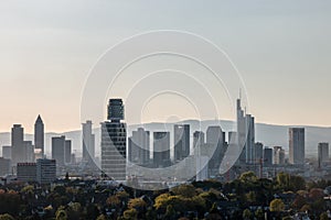 Skyline Frankfurt Main, Germany