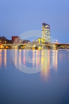 Skyline of Frankfurt am Main, Germany