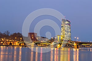 Skyline of Frankfurt am Main, Germany