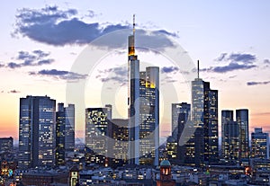 Skyline of Frankfurt