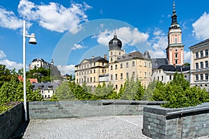 Skyline from Greiz Thuringia East Germany