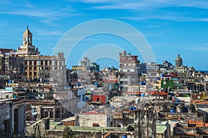 Skyline of Havana Habana, capital of Cuba