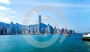 Skyline of Hong Kong Island