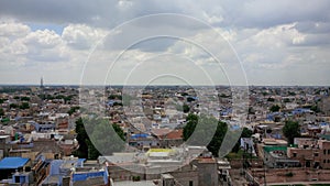 Skyline of Jodhpur city Rajastan
