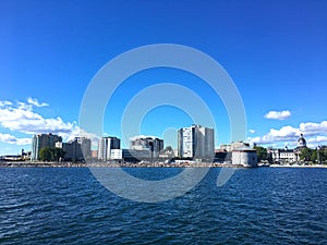 Skyline of Kingston, eastern Ontario, Canada