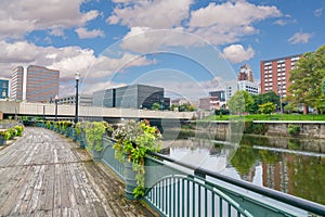 Skyline of Lansing Michigan photo