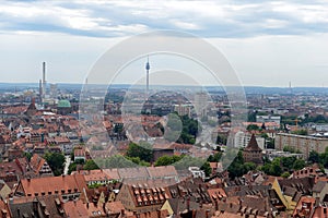 Skyline of Nuremberg