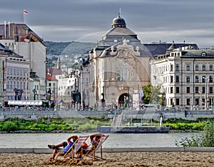 Skyline with old buildings