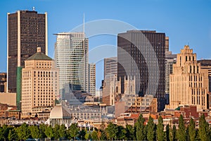 Skyline of Old Montreal photo