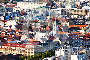 Panorama starého města v Bratislavě