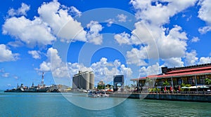 Skyline of Port Louis, Mauritius