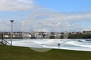 The skyline from Portrush. photo