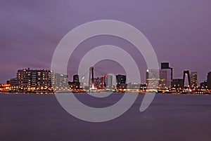 Skyline of Rotterdam