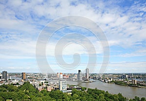 Skyline of Rotterdam