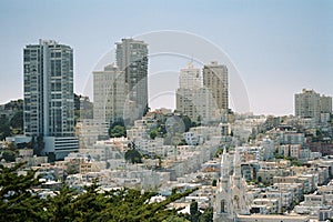 Skyline of San Francisco, California