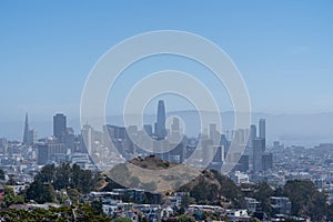 Skyline of San Francisco, California, USA