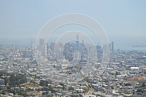 Skyline Of San Francisco. Travel Holidays Arquitecture June 30, 2017. San Francisco. photo