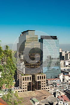 Skyline of Santiago de Chile