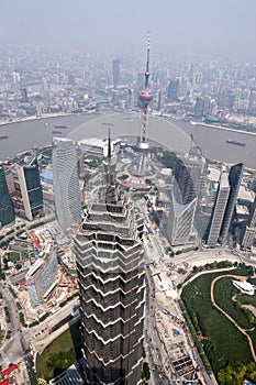 Skyline of Shanghai, China