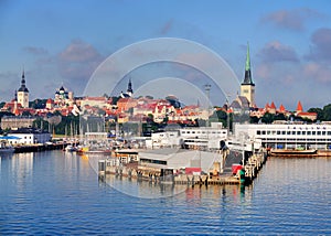 Skyline of Tallinn