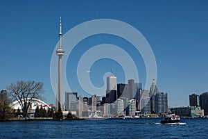 skyline of Toronto city