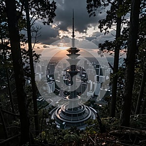 Skyline Tower at Sunset View