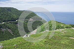 Skyline Trail - Ocean, Cape Breton Highlands