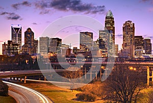 Skyline of Uptown Charlotte photo