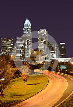 Skyline of Uptown Charlotte photo