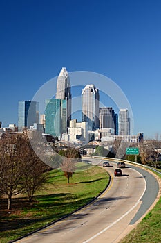 Skyline of Uptown Charlotte