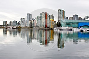 Skyline in Vancouver Canada photo