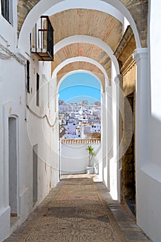 Skyline from Vejer de la Frontera, Andalusia, Spain