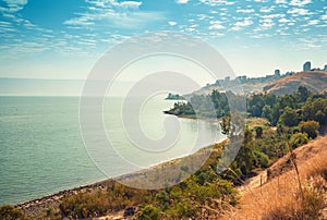 Skyline, view of Tiberias in Galilee